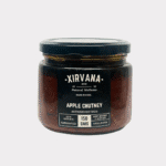 Freshly made Himalayan Apple Chutney with vibrant spices and natural ingredients