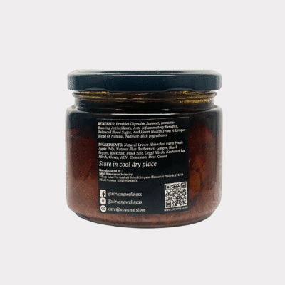 Traditional Himalayan apple chutney packed with digestive enzymes, anti-inflammatory benefits, and balanced blood sugar support