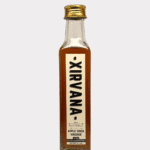 Apple cider vinegar infused with ashwagandha for stress relief and balance.