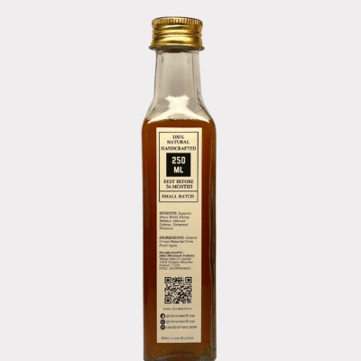 Pure Himalayan apple cider vinegar for digestion and detox support.