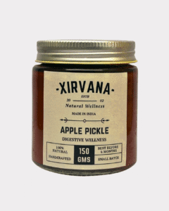 Spicy Himalayan apple pickle with digestive and anti-inflammatory benefits.