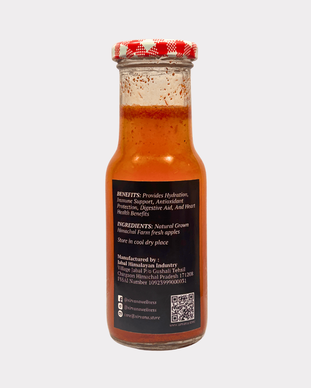 Himalayan buransh juice made from fresh flowers for immunity and wellness.