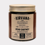 Spicy and tangy Himalayan pear chutney made with fresh ingredients