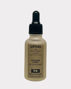 Detoxifying watercress extract for skin health and overall vitality.