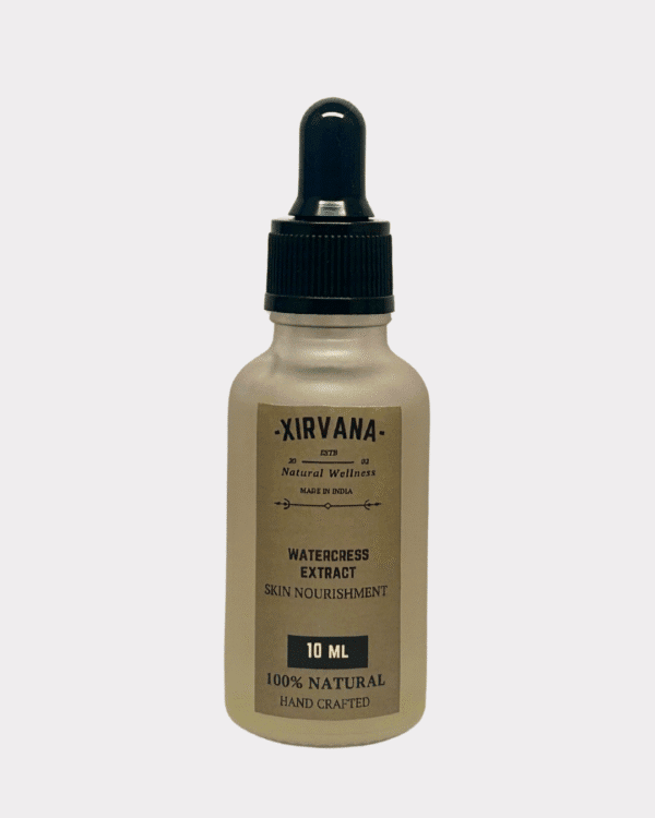 Detoxifying watercress extract for skin health and overall vitality.